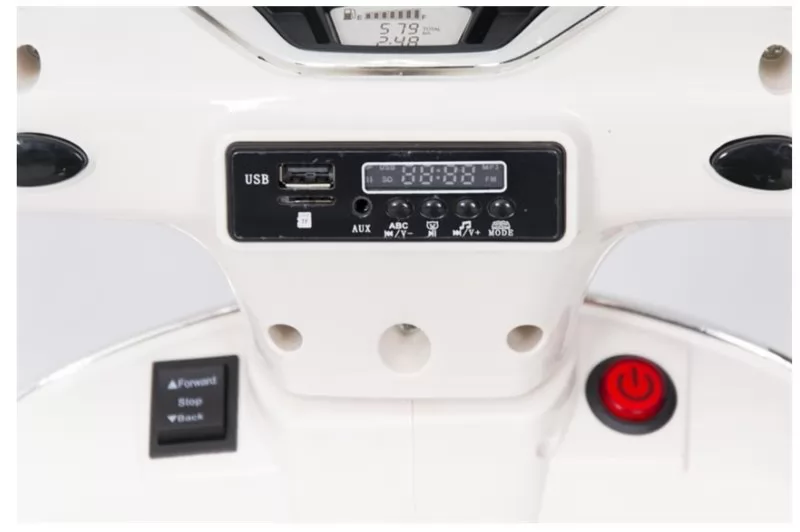 Vespa GTS Piaggio 12V Blanca display