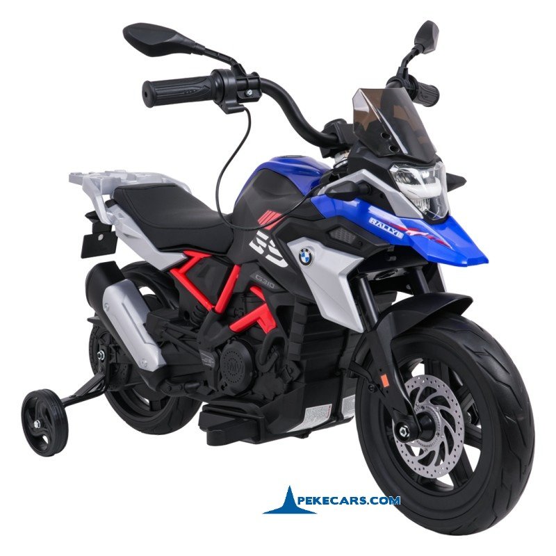 Moto para niños BMW G310GS 12V Azul