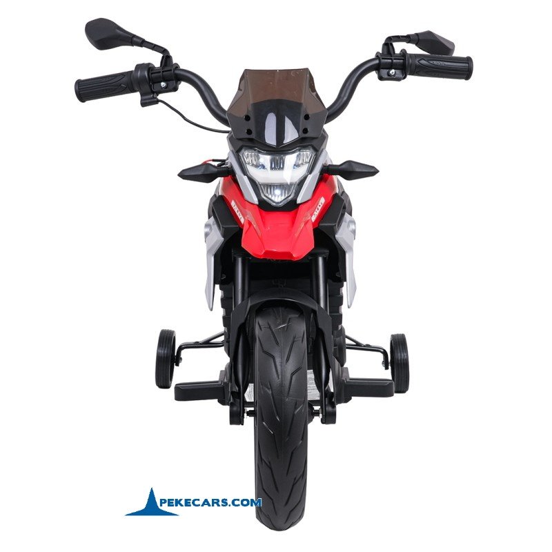 Moto para niños BMW G310GS 12V Roja frontal
