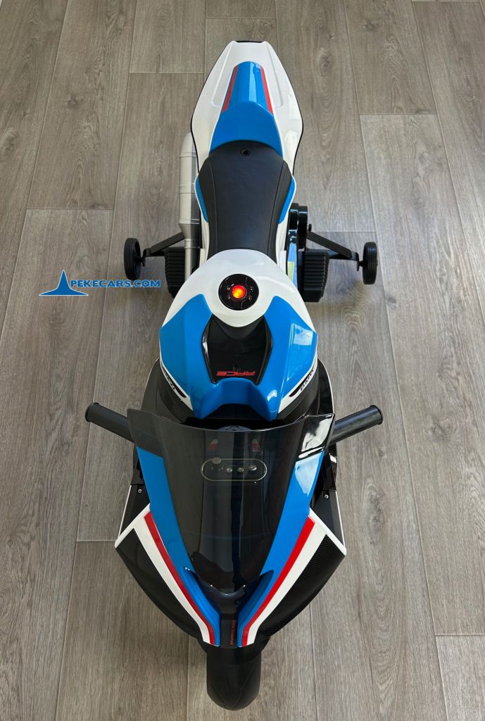 Moto eléctrica para niños BMW S1000RR BLANCA