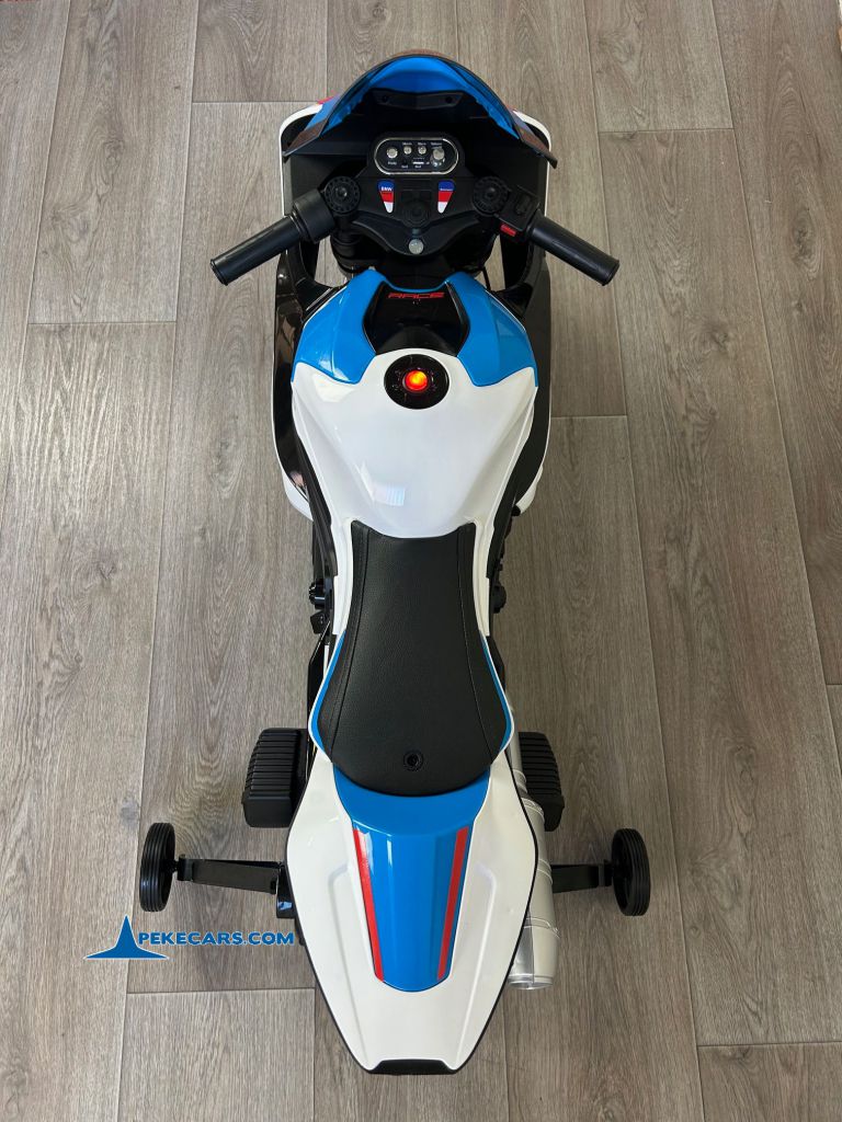 Moto eléctrica para niños BMW S1000RR BLANCA
