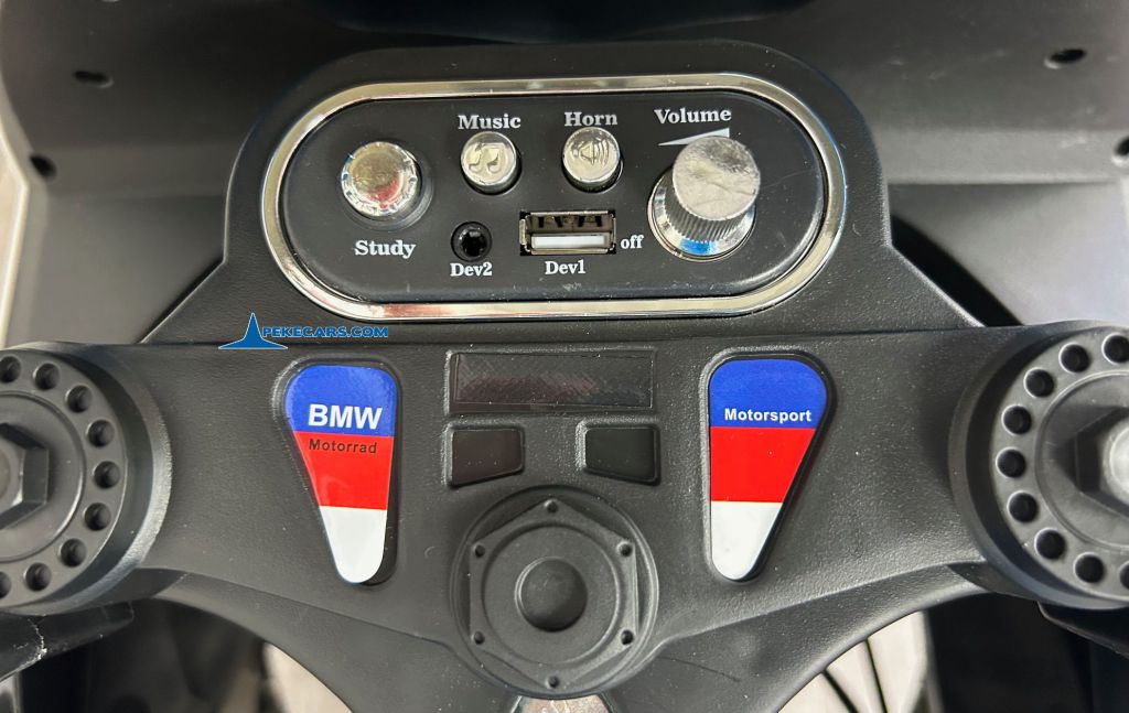 Moto eléctrica para niños BMW S1000RR BLANCA