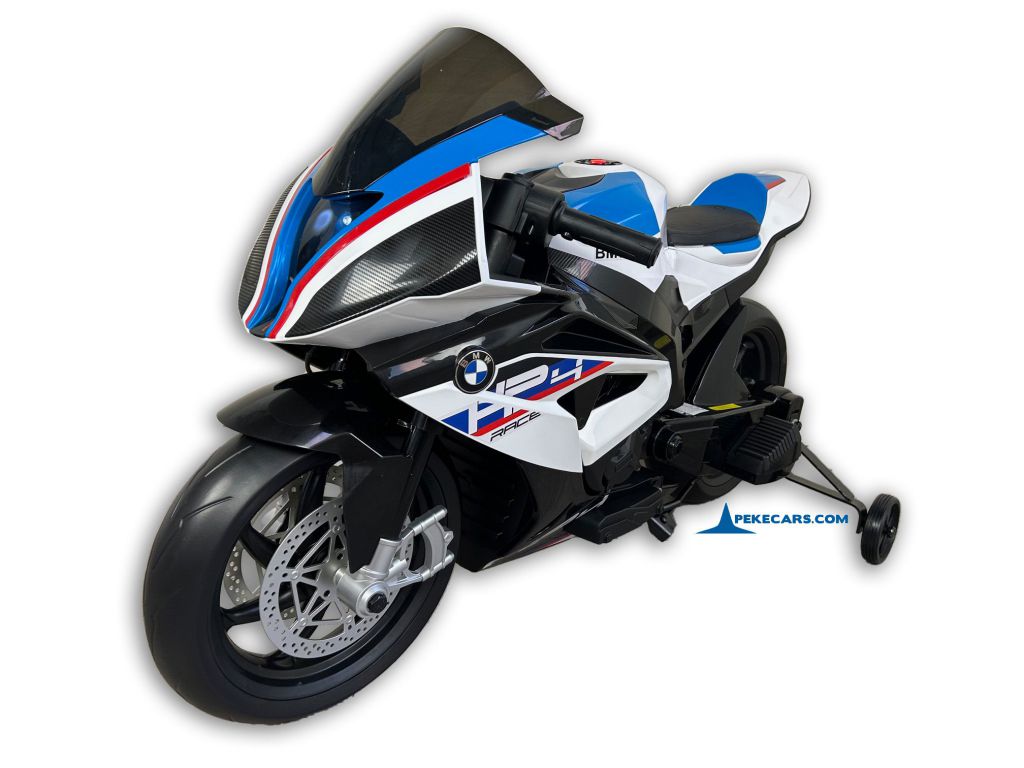 Moto eléctrica para niños BMW S1000RR BLANCA