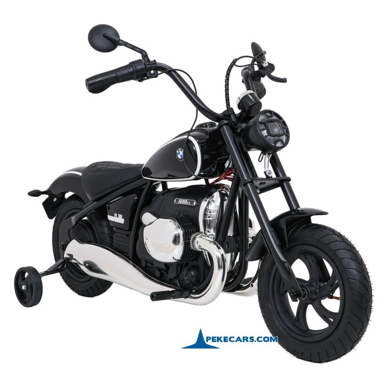 Moto Eléctrica Infantil BMW R18 12V Negra perspectiva
