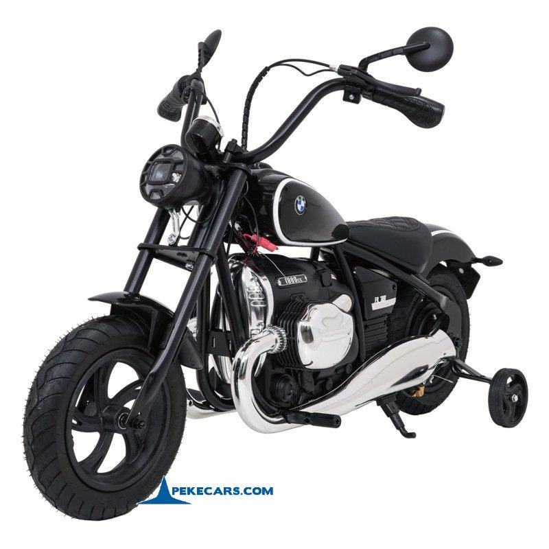 Moto Eléctrica Infantil BMW R18 12V Negra vista