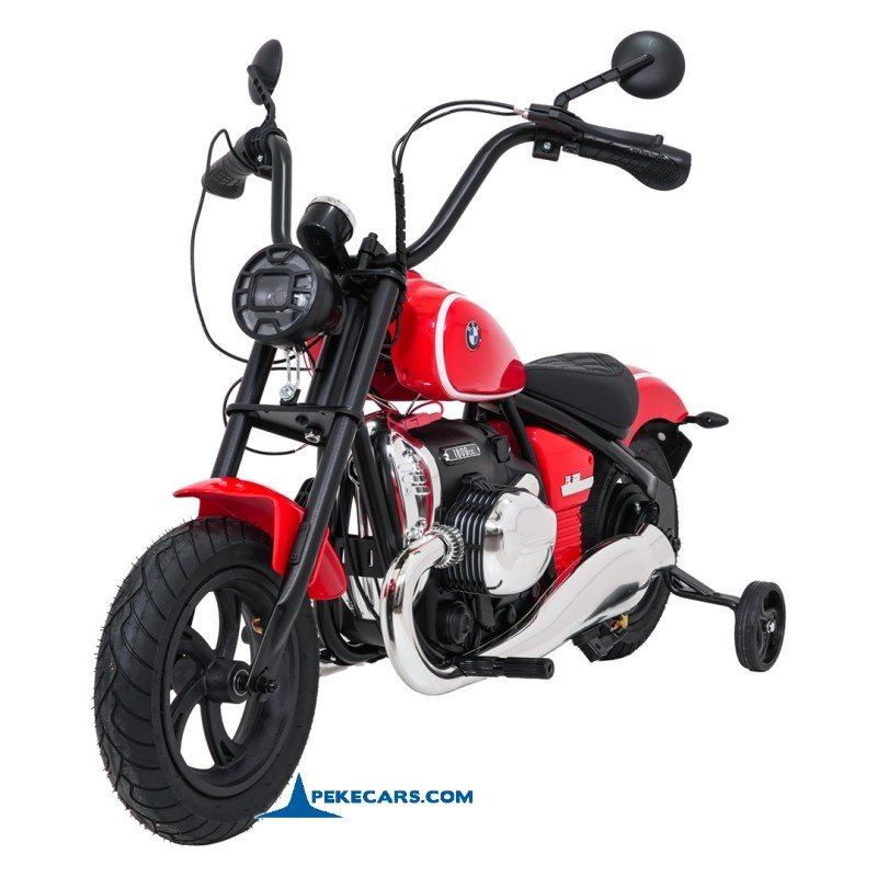 Moto Eléctrica Infantil BMW R18 12V Roja lateral