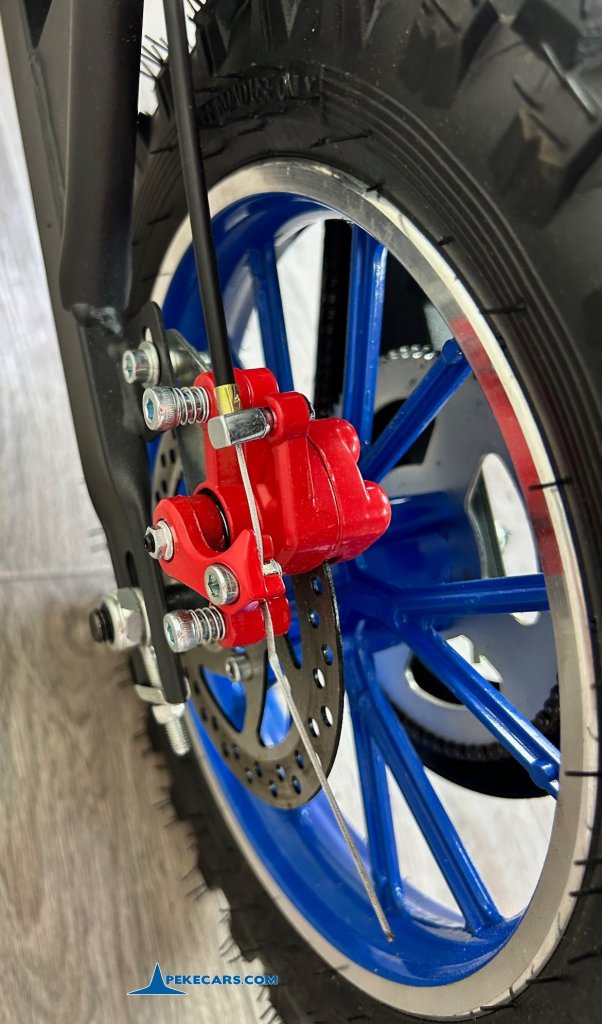 Moto electrica para niños Dirk 36V 800W Azul freno