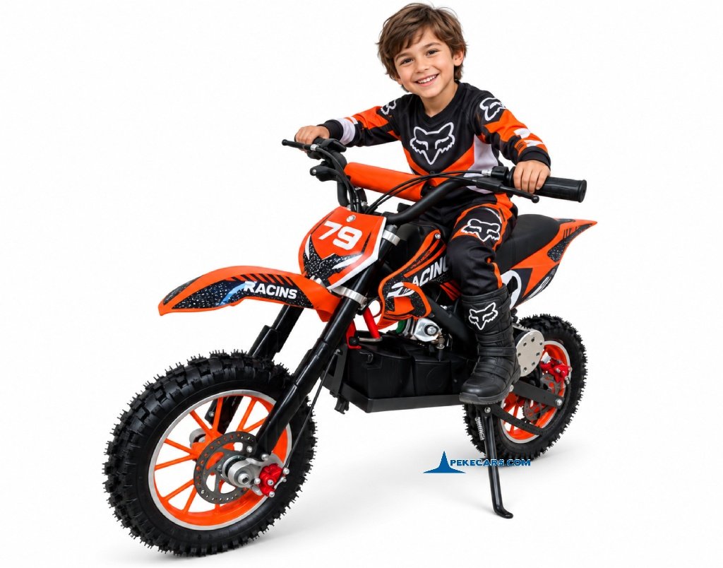 Moto electrica para niños Dirk 36V 800W Naranja