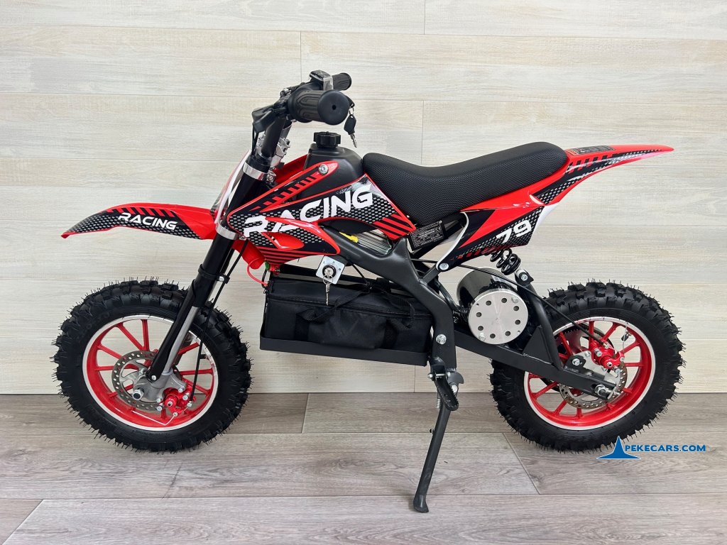 Moto electrica para niños Dirk 36V 800W Roja lateral