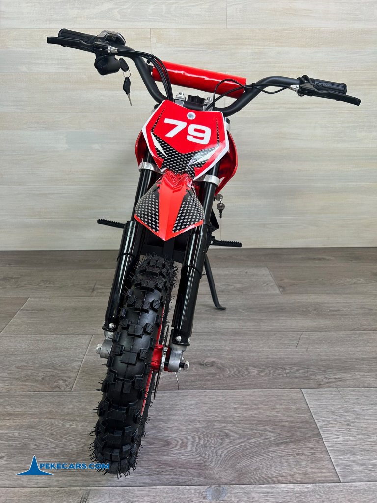 Moto electrica para niños Dirk 36V 800W Roja frontal