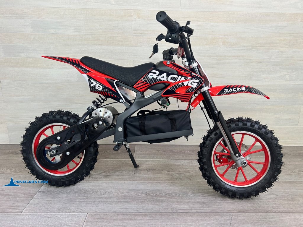 Moto electrica para niños Dirk 36V 800W Roja lateral