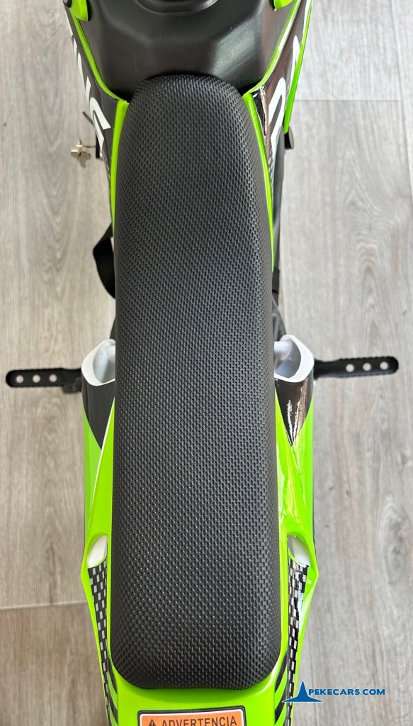 Moto electrica para niños Dirk 36V 800W Verde asiento