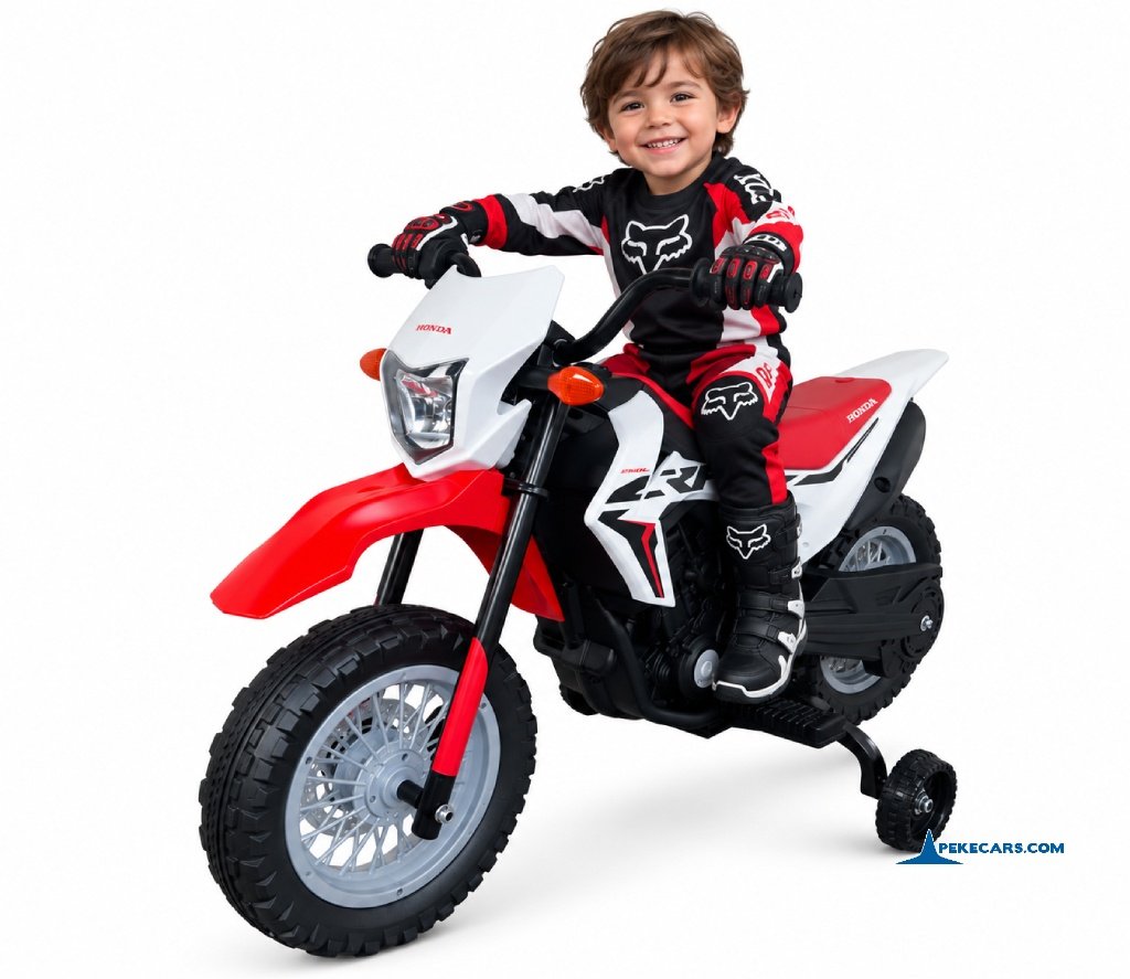 Moto Trail Honda CRF250L 12V Blanca