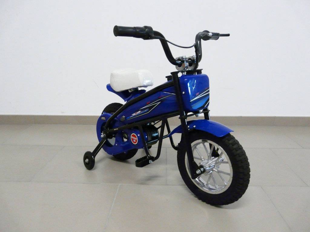 Moto electrica infantil Pekecars 24V 200W Azul