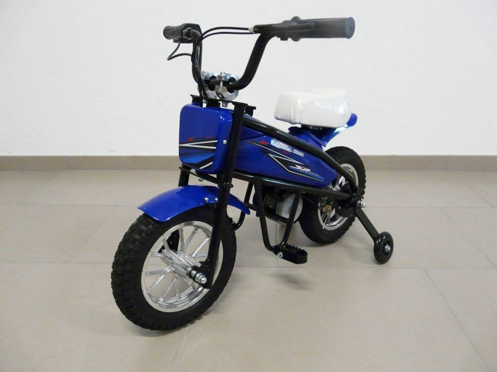 Moto electrica infantil Pekecars 24V 200W Azul
