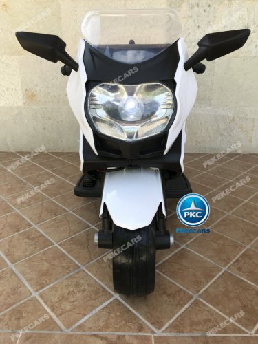 Moto BMW Style C 650 GT Blanca Vista Trasera