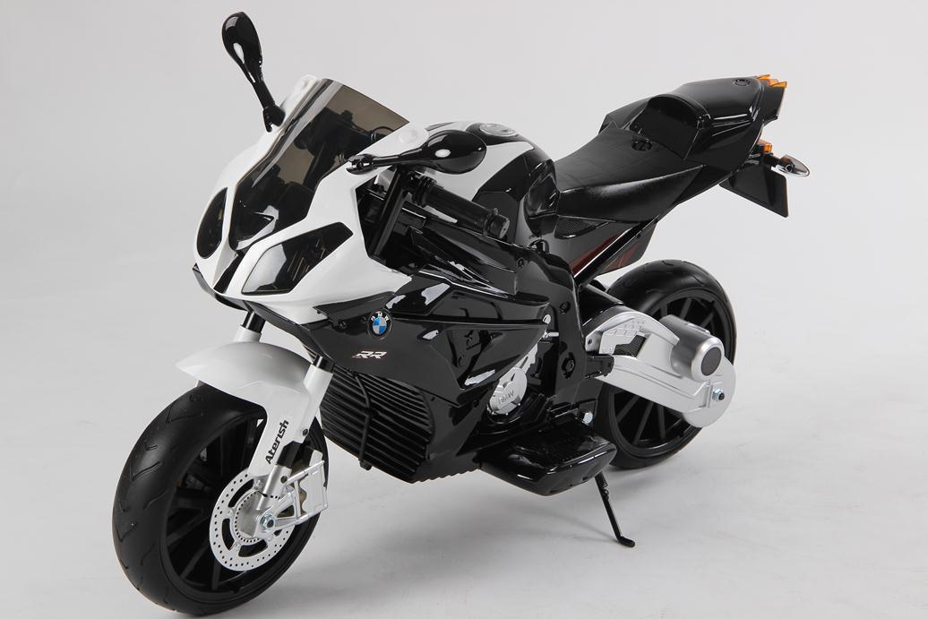 Moto electrica para niños BMW S1000RR Negra vista principal