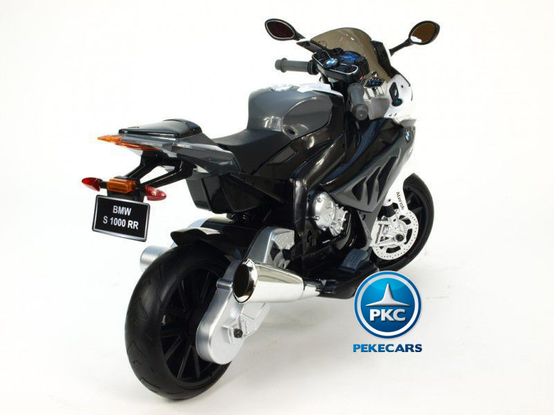 Moto electrica para niños BMW S1000RR Gris