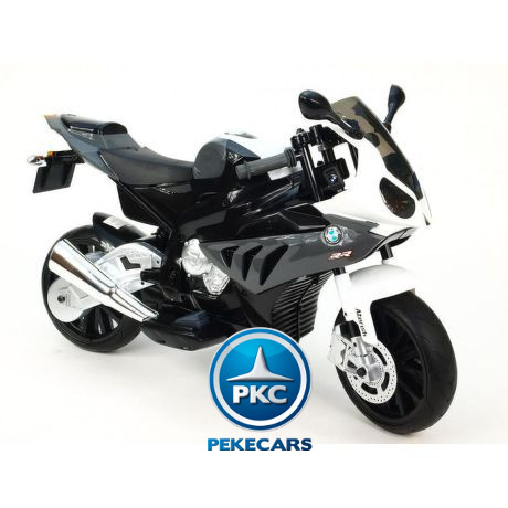 Moto electrica para niños BMW S1000RR Gris