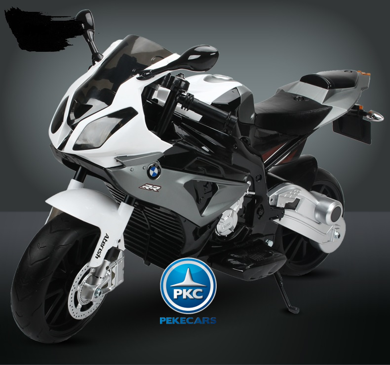 Moto electrica para niños BMW S1000RR Gris