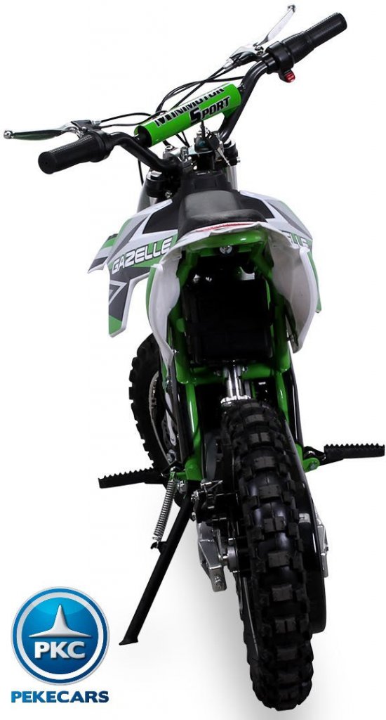 Moto electrica para niños gazelle verde