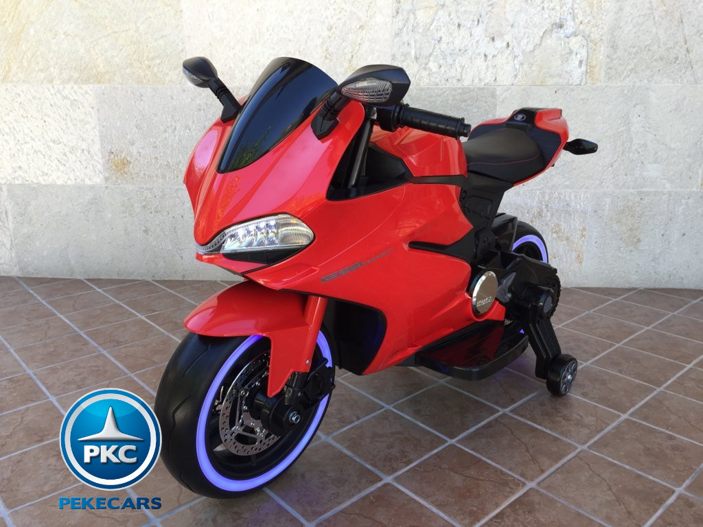 Moto electrica para niños Ducati Panigale Style Roja
