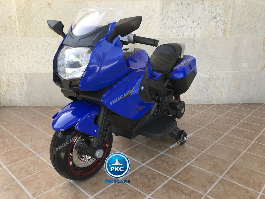 Moto electrica para niños BMW Style C 650 GT 12V Azul vista principal