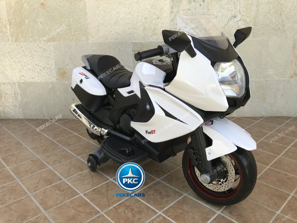 Moto electrica para niños BMW Style C 650 GT 12V Blanca