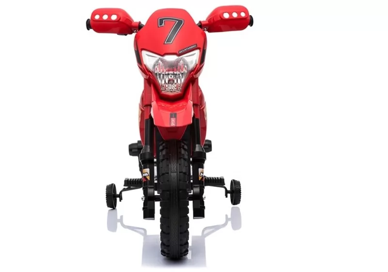 Moto touring roja 6V