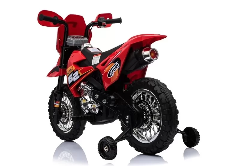 Moto touring roja 6V