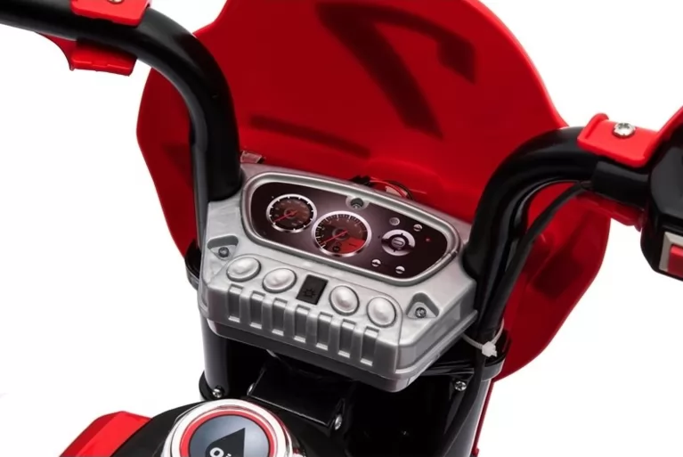 Moto touring roja 6V