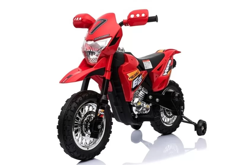 Moto touring roja 6V