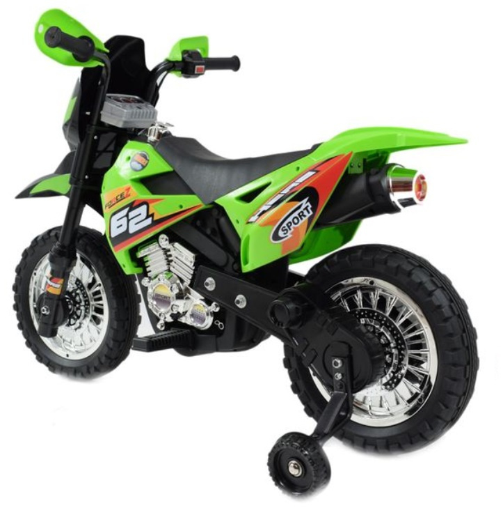 Moto touring verde 6V
