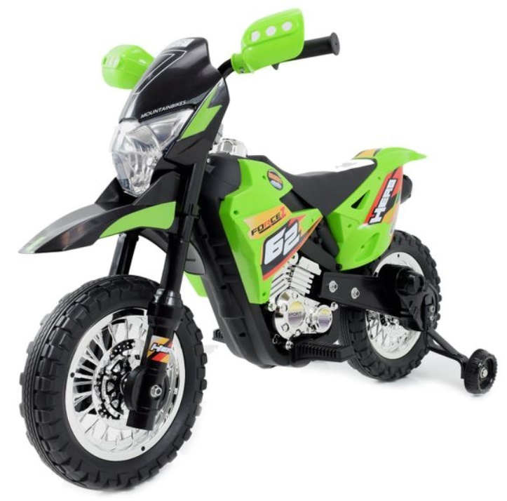 Moto touring verde 6V