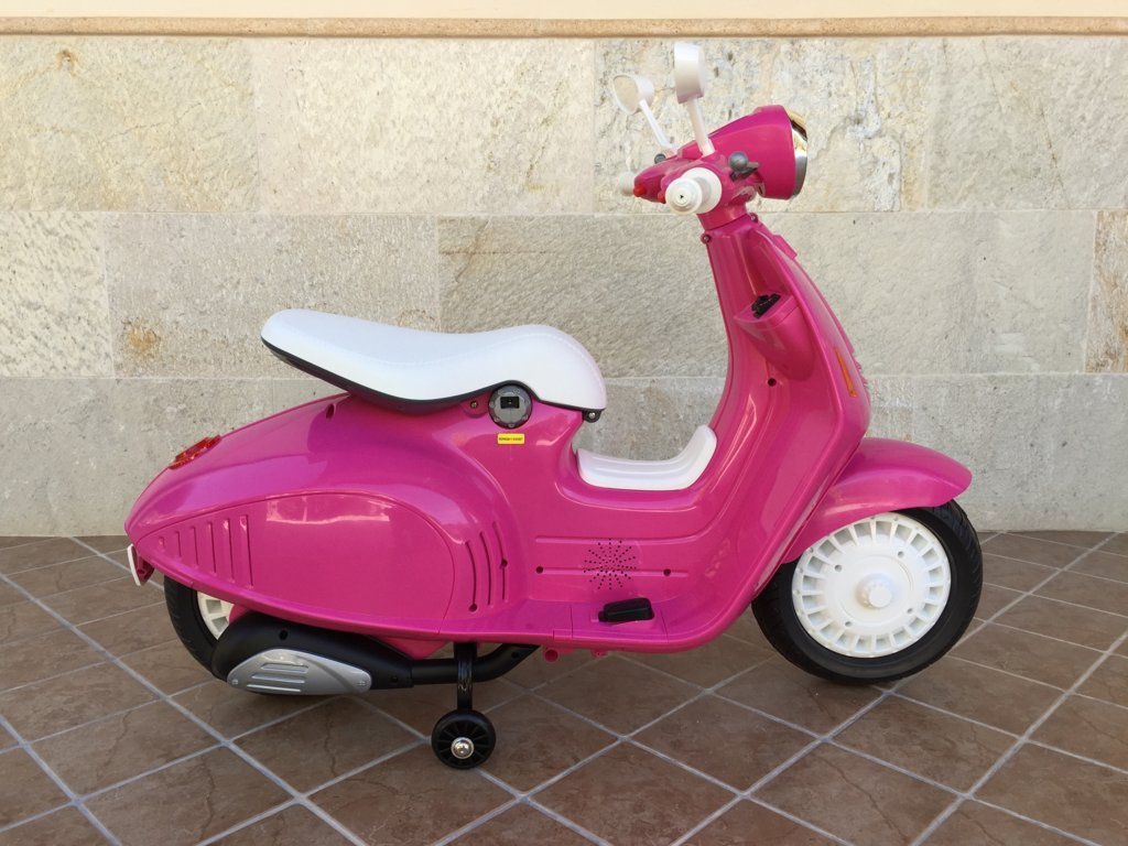 Vespa style 12V Rosa
