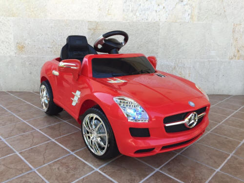 Mercedes SLS 6v rojo - outlet