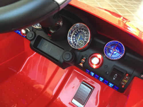 Mercedes SLS 6v rojo - outlet