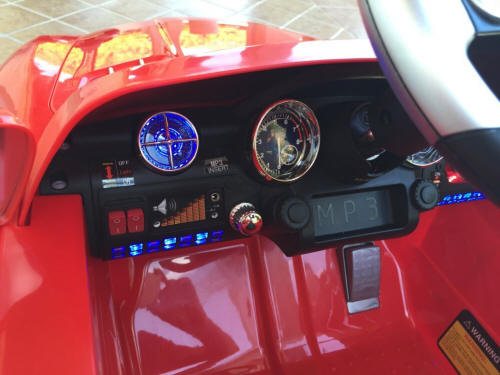 Mercedes SLS 6v rojo - outlet