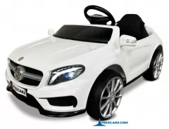 Coche eléctrico para niños mercedes GLA45 Blanco vista principal