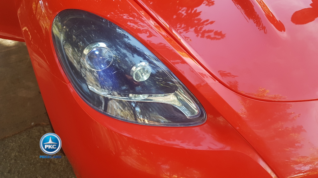 Deportivo Pekecars XL 24V Rojo - faro