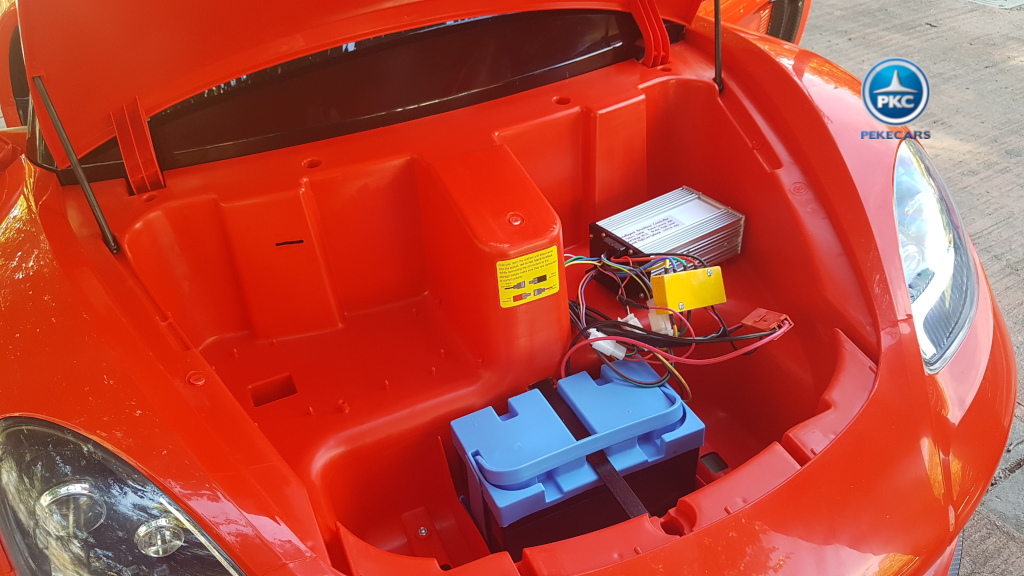Deportivo Pekecars XL 24V Rojo - baterias