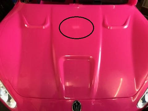 Desperfecto Maserati Gran Turismo 12V Rosa