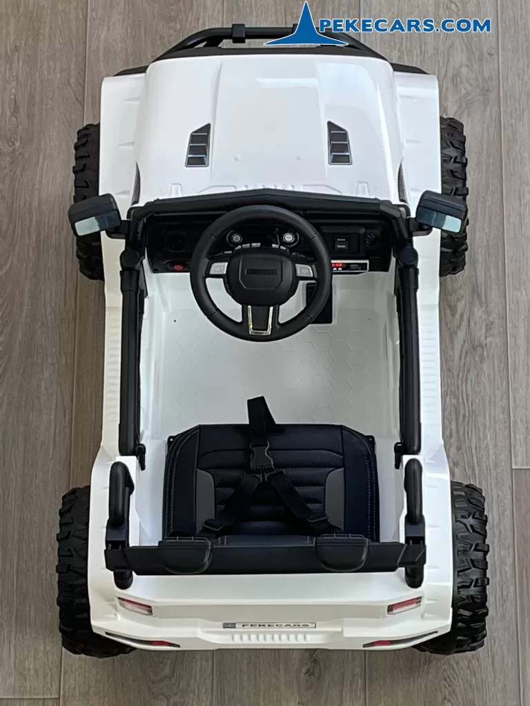 Jeep Mountain King 12V 2.4G Blanco