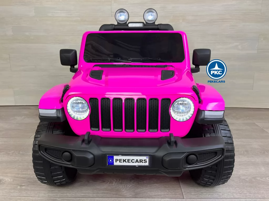 Jeep wrangler Rubicon 12V Rosa