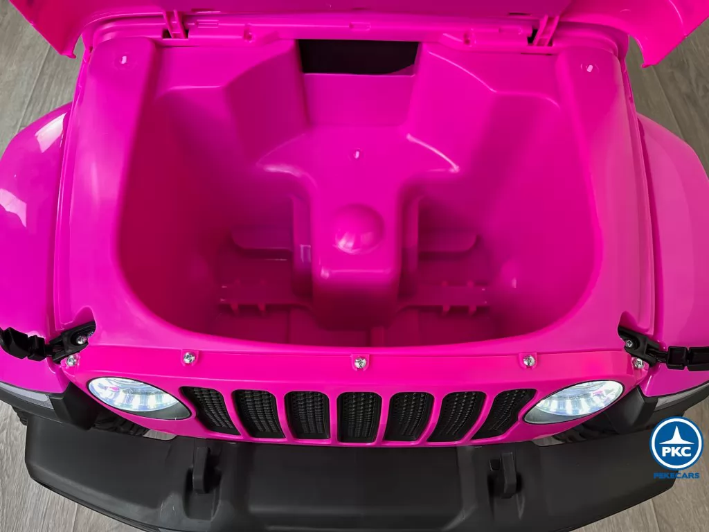 Jeep wrangler Rubicon 12V Rosa