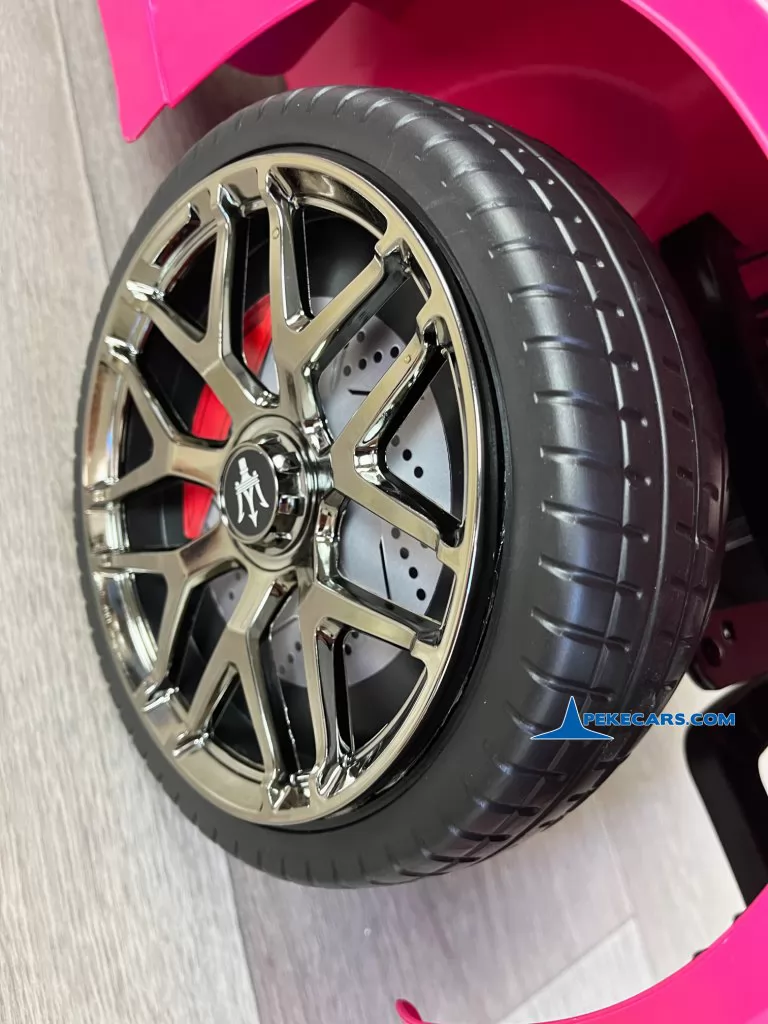 maserati gc sport little rosa coches para niños ruedas