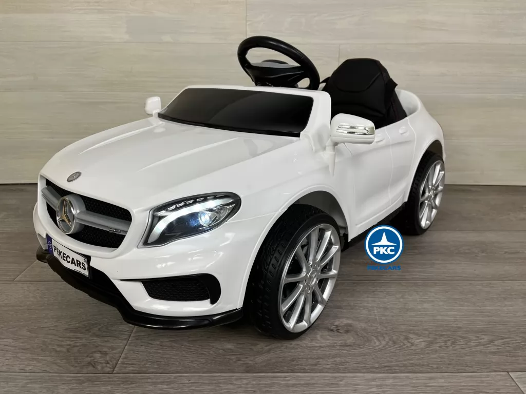 Coche eléctrico para niños mercedes GLA45 Blanco