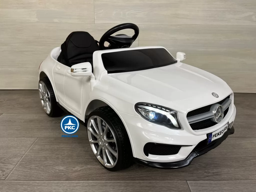 Coche eléctrico para niños mercedes GLA45 Blanco
