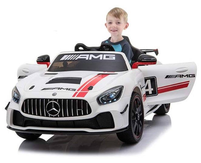 Mercedes GT4 12V Blanco