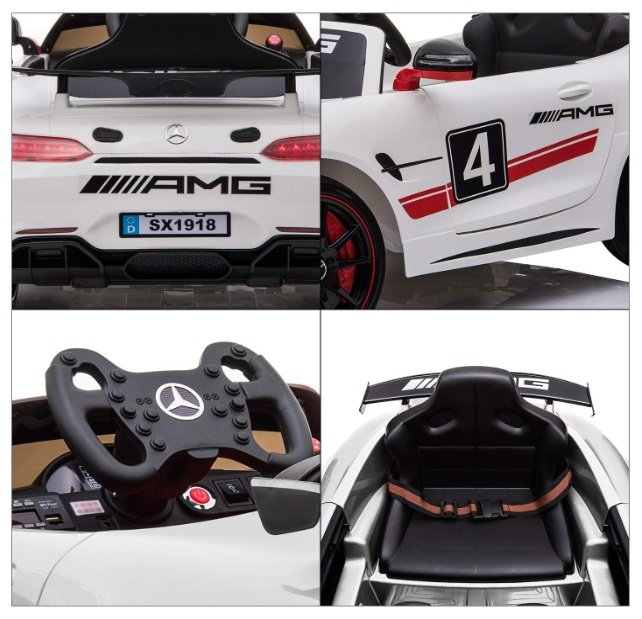 Mercedes GT4 12V Blanco